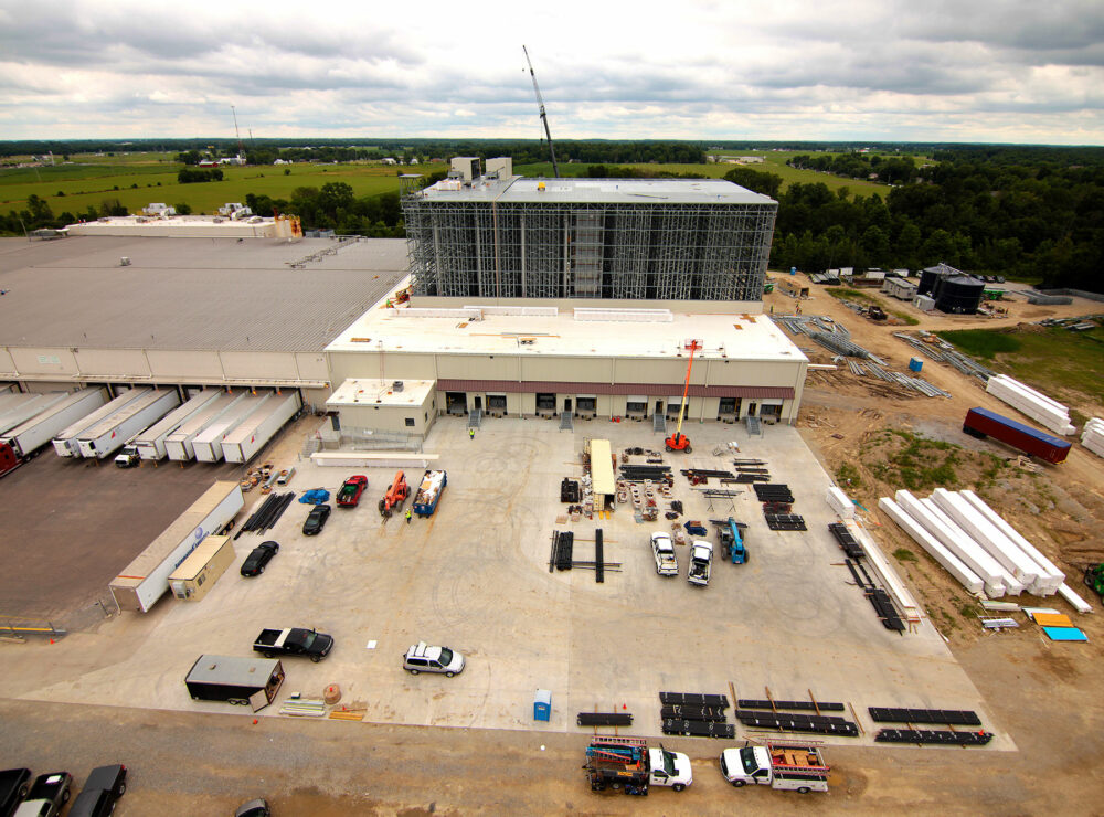 Cargill's 103' tall ASRS facility in Ohio