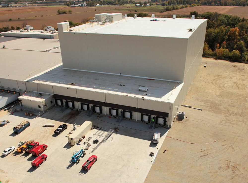 Cargill's fully completed ASRS facility in Ohio