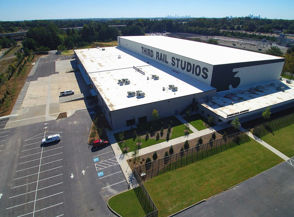 Third Rail Studios aerial photo