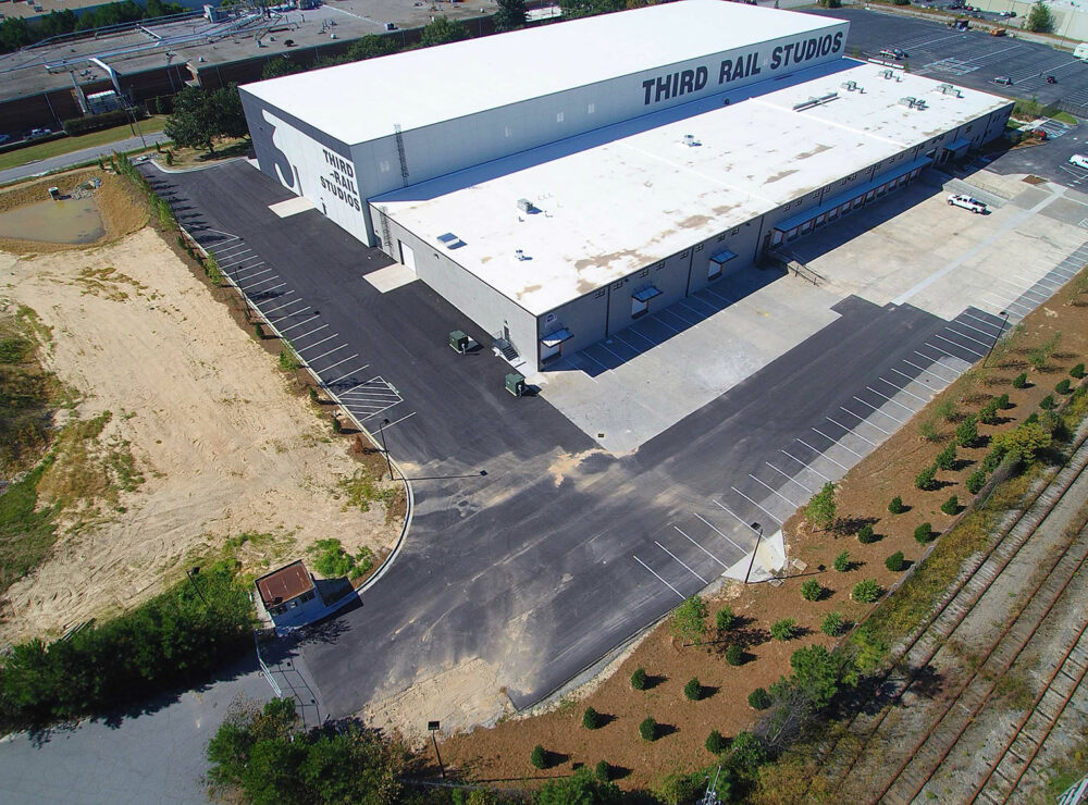 Third Rail Studios aerial photo