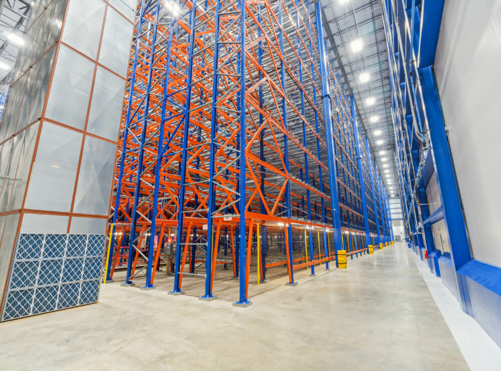 Ken's foods interior photo of racking