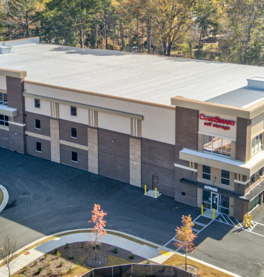 Cube Smart, Newnan, Georgia aerial photo