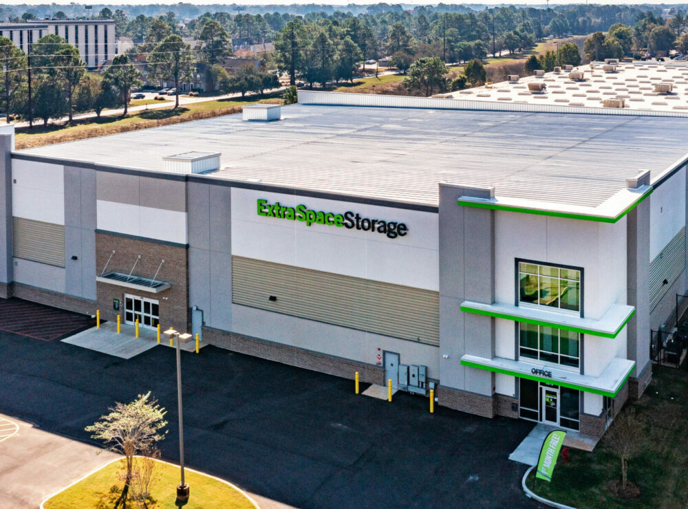 Extra Space Storage, Mobile, AL aerial photo of exterior