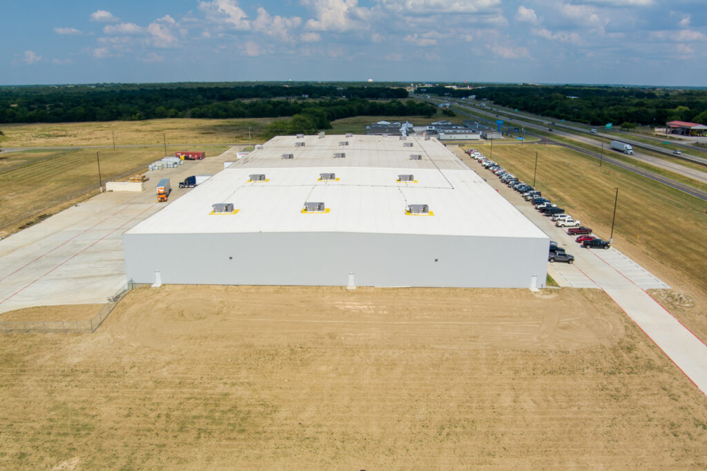 JB Weld aerial drone photo