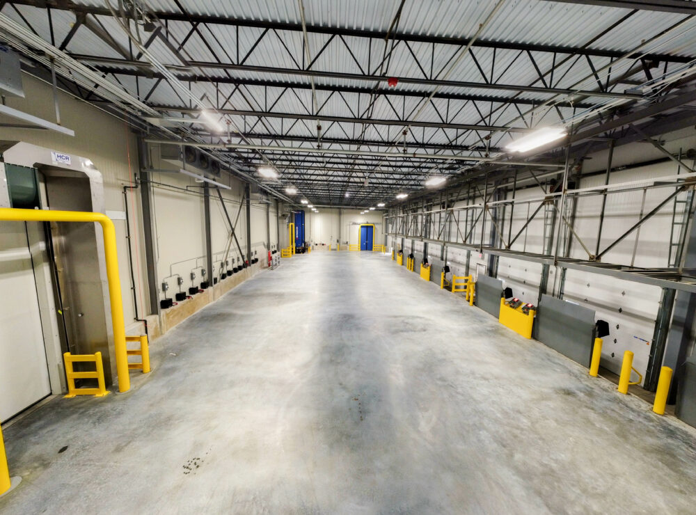 A&D Foods interior dock photo