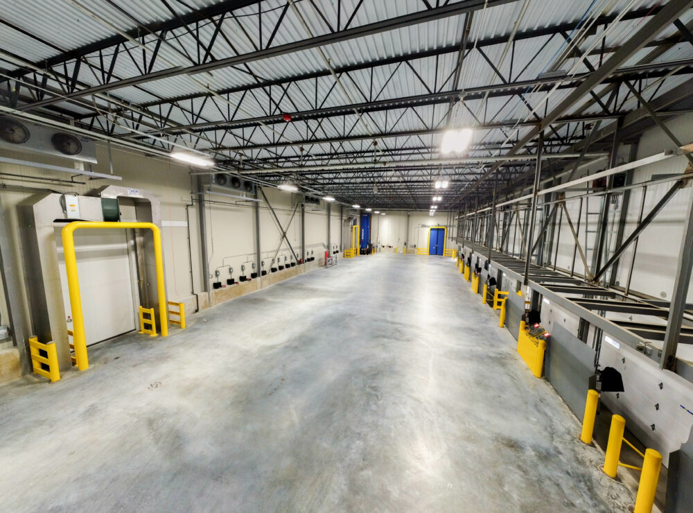 A&D Foods interior dock photo