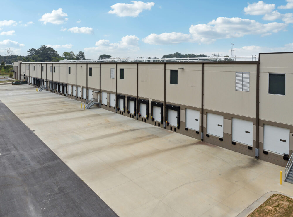 Dock slips of box-in-box freezer in Ellenwood, GA